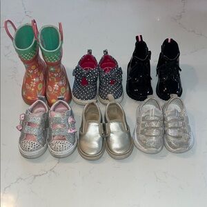 Baby/Toddler Girls Size 5 Shoe Bundle